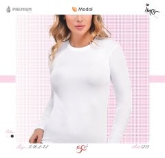 İmer 1273 Bayan Modal Uzunkol Body