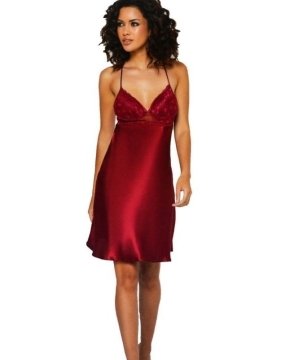 Pierre Cardin 600 Saten Gecelik SİYAH - L