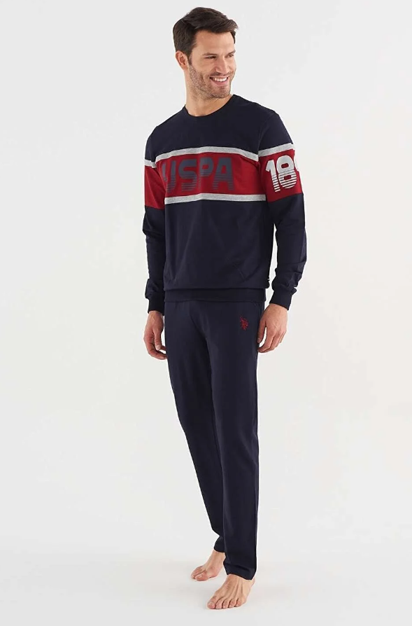 U.S. Polo Assn. 18614 Erkek Pijama Takımı
